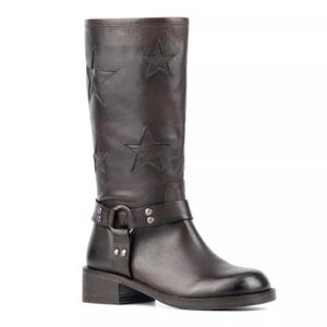 NWT Vintage Foundry Mathilde Boot Brown Star-Embellished Women's Boots size 7